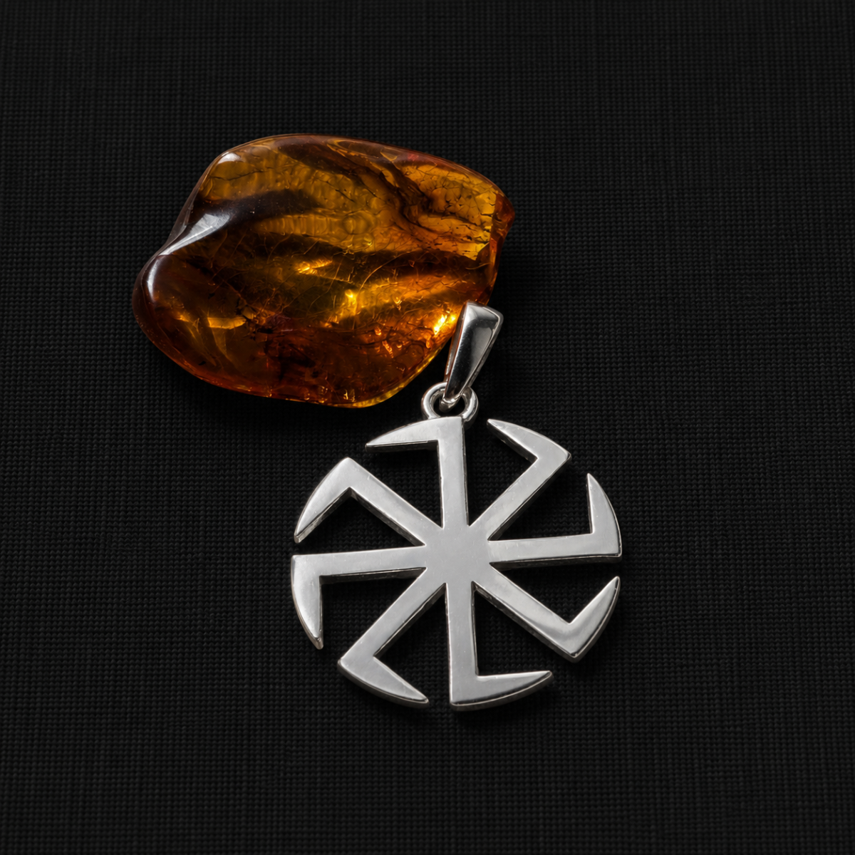 Silver Kolovrat Pendant