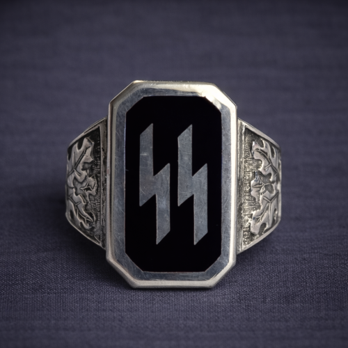 SS Large Real Hot Enamel Ring - SOLD OUT