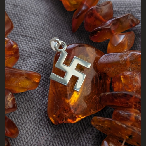 Fire Cross Pendant