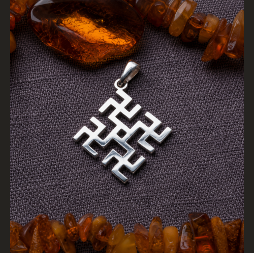 Four Great Fire Crosses Pendant