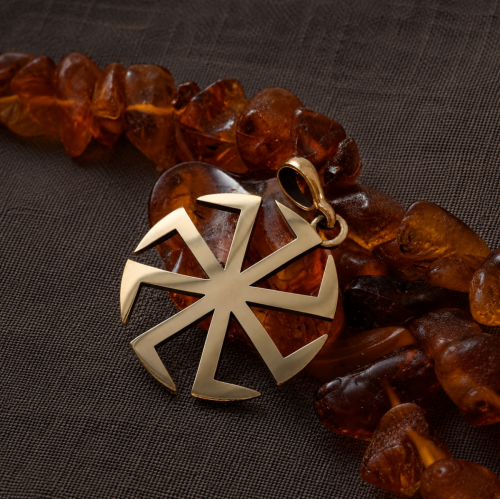 Light Bronze Kolovrat Pendant