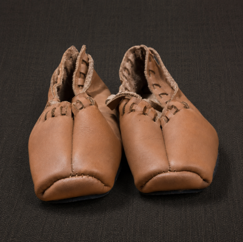 Historical Estonian Leather Shoes