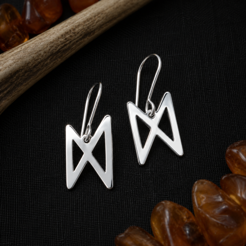 Dagaz Rune Earrings