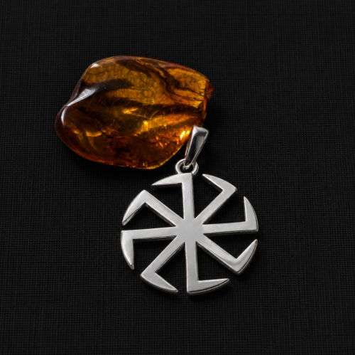 Silver Kolovrat Pendant