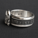 Totenkopf Ring - Meine Ehre Heisst Treue