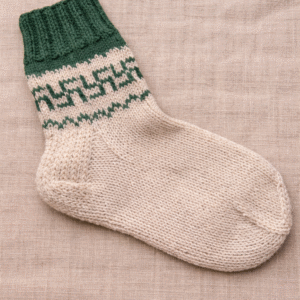 Light Fire Cross Woolen Socks