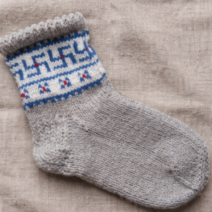 Traditional Latvian Woolen Socks